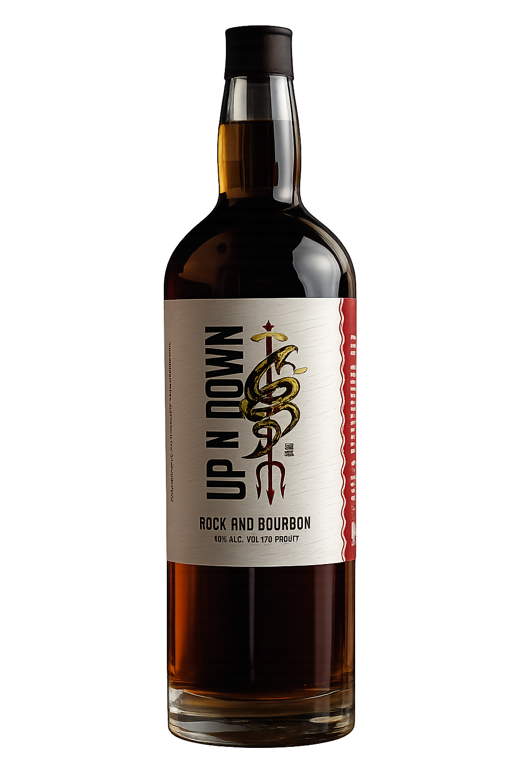 original rock & bourbon bottle
